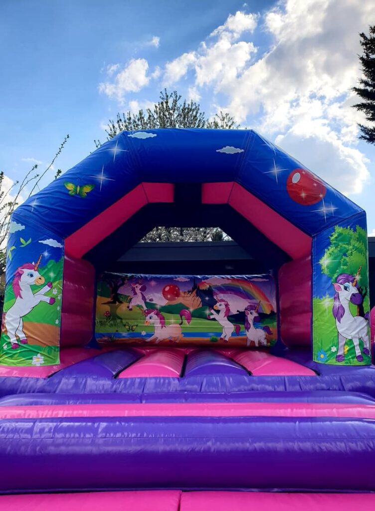 unicorn bouncy castle hire cheshunt